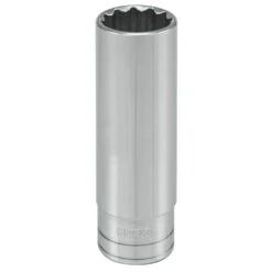 Husky 1/2 In. Drive 7/8 In. 12-Point SAE Deep Socket