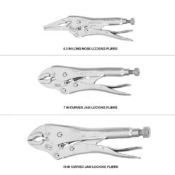 Husky Locking Pliers Set And Adjustable Wrenches (3-Piece) -Husky Shop husky specialty hand tools 90660 40 1000