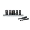 Husky Metric Dual Direction Extraction Socket Set (7-Piece) -Husky Shop husky specialty hand tools hxtrac7pcmm 64 1000