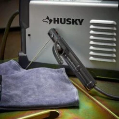 Husky Single Phase 225 Amp 240-Volt/120-Volt Dual Voltage AC Stick Welder With Dual Voltage Technology -Husky Shop husky stick welders pioneerstick225 44 1000