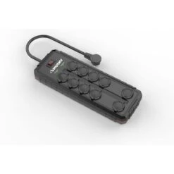 Husky 8 Ft. 10-Outlet Power Surge With Rubber Cover