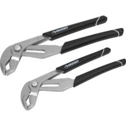 Husky Quick Adjusting Max Jaw Groove Joint Pliers (2-Piece) -Husky Shop husky tongue groove pliers 99867 1f 1000