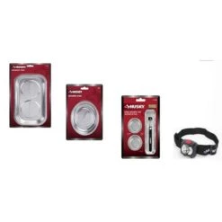 Husky Magnetic Small Parts Tray Set With Pickup Tool And 300 Lumens Head Lamp