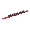 Husky 3/8 In. Drive Socket Rail (10-Socket) 9 Husky 3/8 In. Drive Socket Rail (10-Socket) -Husky Shop husky tool accessories h3drailmp 02 64 1000