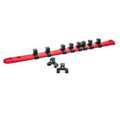 Husky 3/8 In. Drive Socket Rail (10-Socket) -Husky Shop husky tool accessories h3drailmp 02 c3 1000
