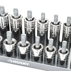 Husky Metric Socket Rack Set (3-Piece) 10 Husky Metric Socket Rack Set (3-Piece) -Husky Shop husky tool accessories h3pcmmsktrk 1f 1000