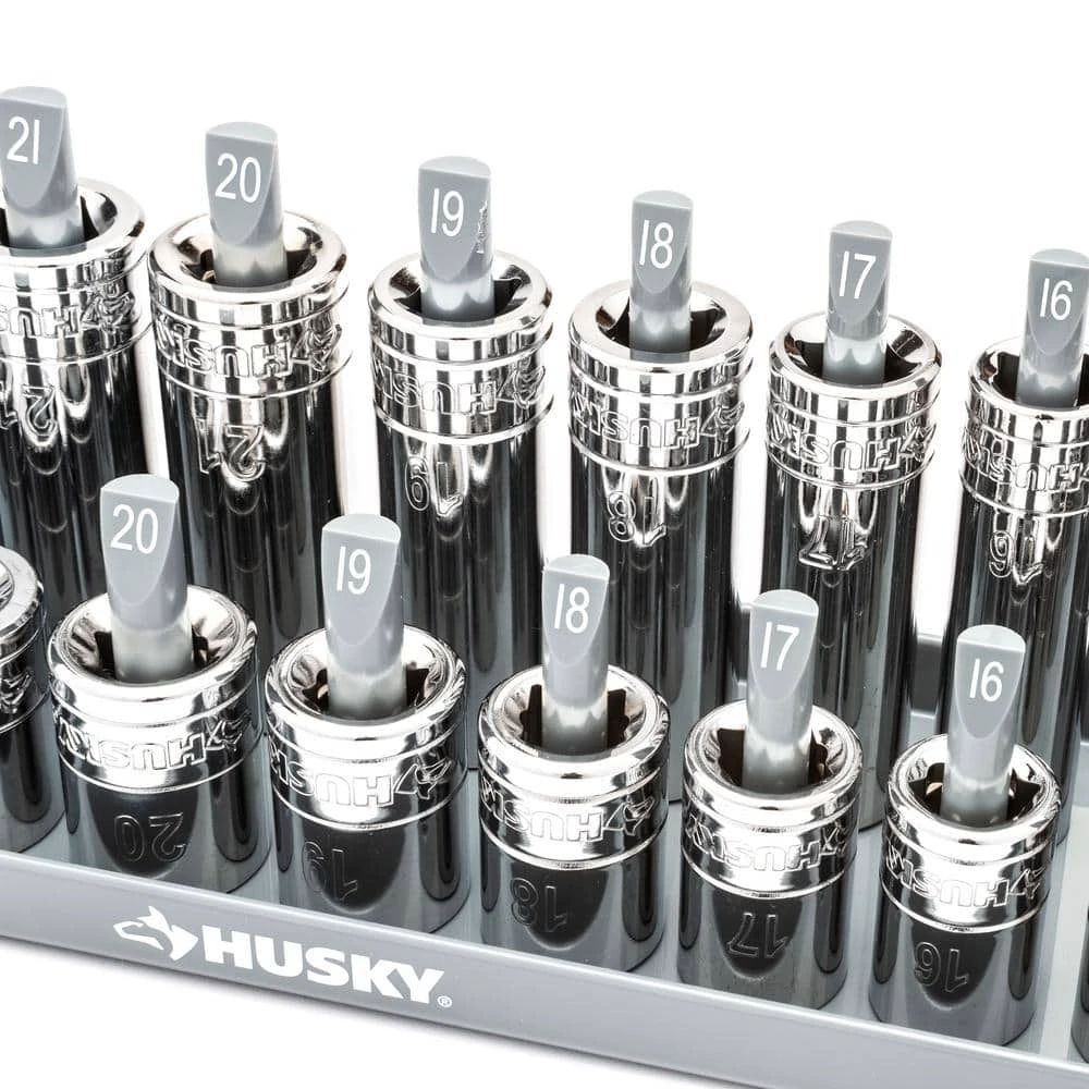 Husky Metric Socket Rack Set (3-Piece) 4 Husky Metric Socket Rack Set (3-Piece) - Image 4