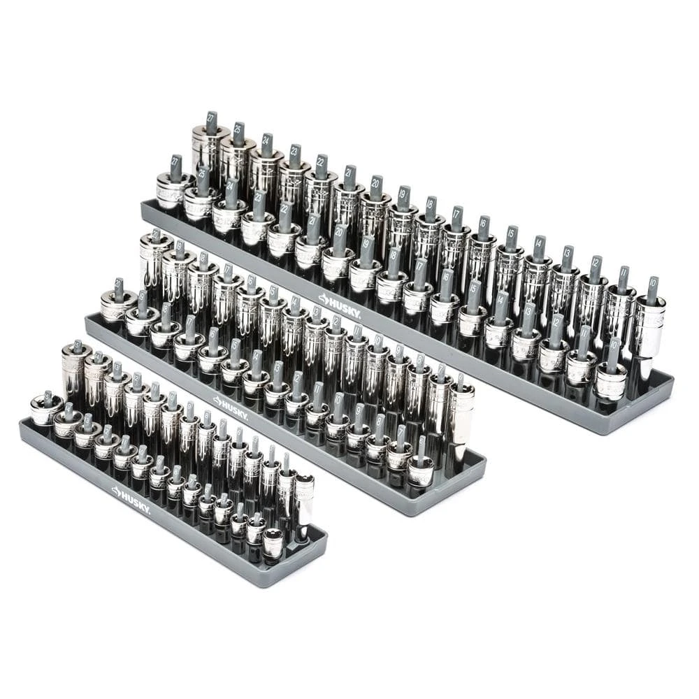 Husky Metric Socket Rack Set (3-Piece) 2 Husky Metric Socket Rack Set (3-Piece) - Image 2