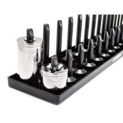 Husky SAE Socket Rack Set (3-Piece) -Husky Shop husky tool accessories h3pcsaesktrk 44 1000