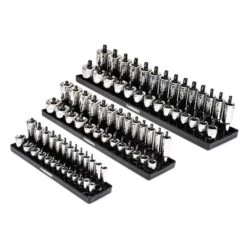 Husky SAE Socket Rack Set (3-Piece) -Husky Shop husky tool accessories h3pcsaesktrk 4f 1000