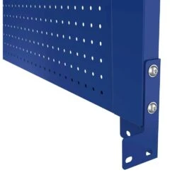 Husky 46 In. Gloss Blue Steel Pegboard Attachment -Husky Shop husky tool storage accessories h46pegboardblu a0 1000
