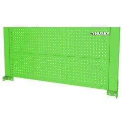 Husky 46 In. Gloss Green Steel Pegboard Attachment