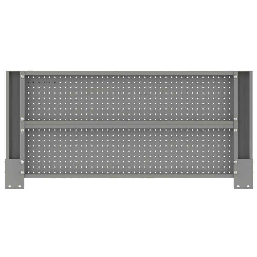 Husky 46 In. Gloss Gray Steel Pegboard Attachment 5 Husky 46 In. Gloss Gray Steel Pegboard Attachment - Image 5