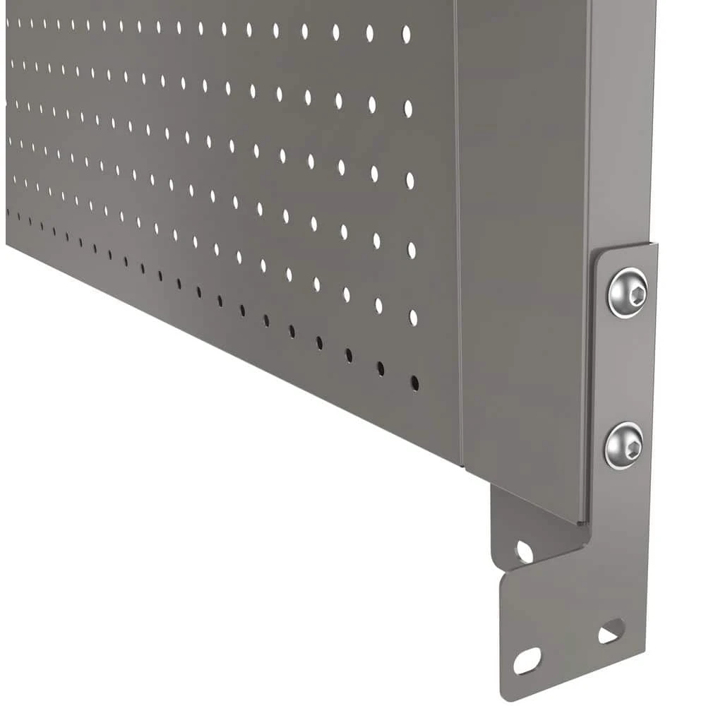 Husky 46 In. Gloss Gray Steel Pegboard Attachment 4 Husky 46 In. Gloss Gray Steel Pegboard Attachment - Image 4