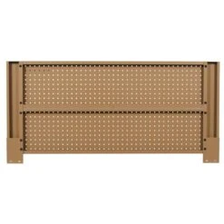 Husky 46 In. Gloss Tan Steel Pegboard Attachment -Husky Shop husky tool storage accessories h46pegboardtan 1d 1000
