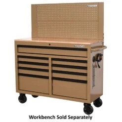 Husky 46 In. Gloss Tan Steel Pegboard Attachment -Husky Shop husky tool storage accessories h46pegboardtan 40 1000