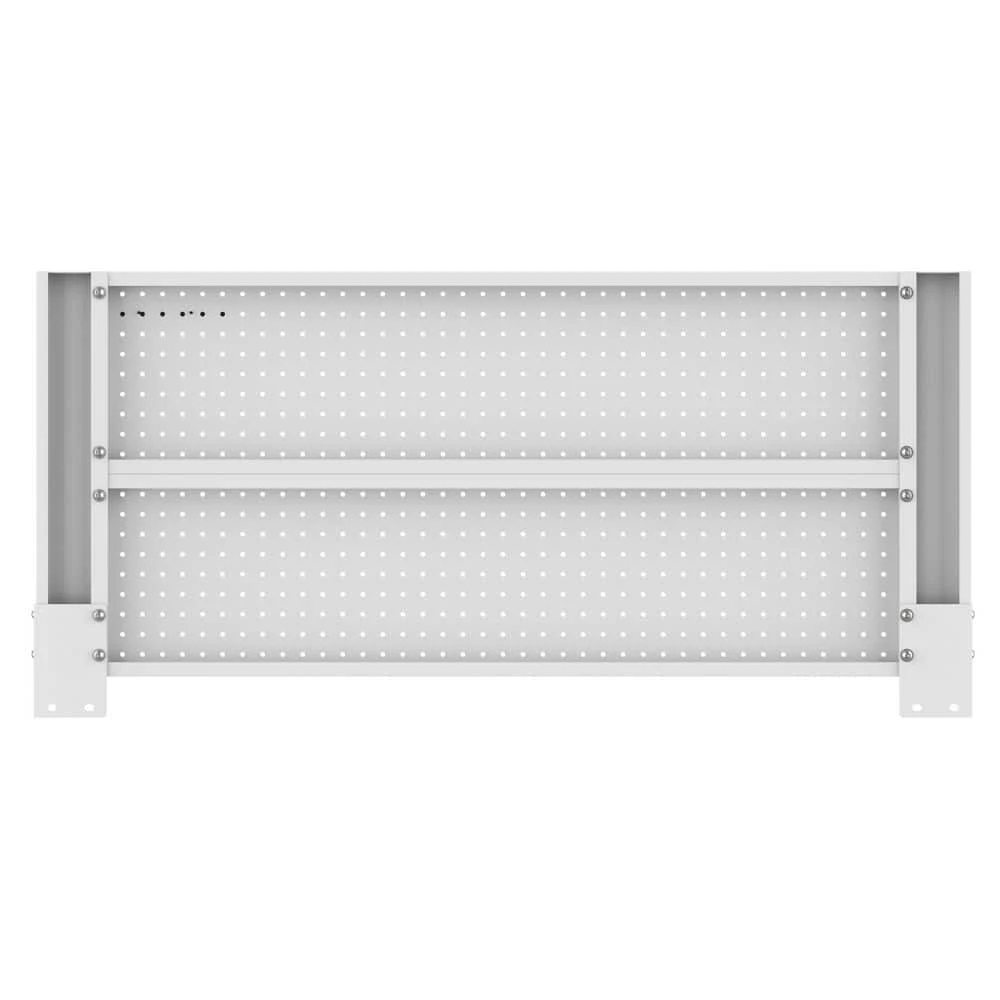 Husky 46 In. Gloss White Steel Pegboard Attachment 5 Husky 46 In. Gloss White Steel Pegboard Attachment - Image 5