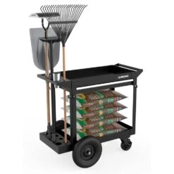 Husky Long Tool Holder For 36 In. All-Terrain Cart 13 Husky Long Tool Holder For 36 In. All-Terrain Cart -Husky Shop husky tool storage accessories longtooltray 1f 1000