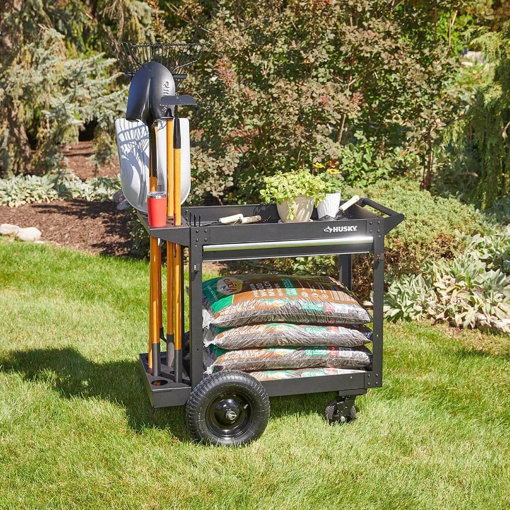 Husky Long Tool Holder For 36 In. All-Terrain Cart 5 Husky Long Tool Holder For 36 In. All-Terrain Cart - Image 5