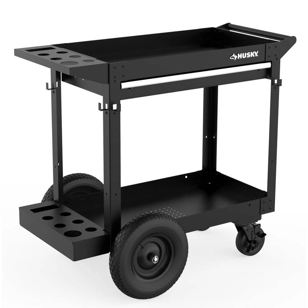Husky Long Tool Holder For 36 In. All-Terrain Cart 2 Husky Long Tool Holder For 36 In. All-Terrain Cart - Image 2