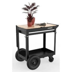 Husky Wooden Top For 36 In. All-Terrain Cart -Husky Shop husky tool storage accessories woodtop 1f 1000