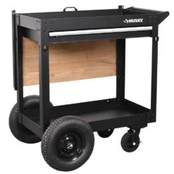 Husky Wooden Top For 36 In. All-Terrain Cart -Husky Shop husky tool storage accessories woodtop 66 1000