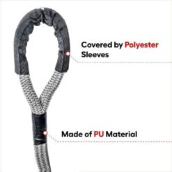 Husky 7/8 In. X 30 Ft. 23400 Lbs. Kinetic Recovery Rope -Husky Shop husky trailer parts accessories ahk3006 c3 1000