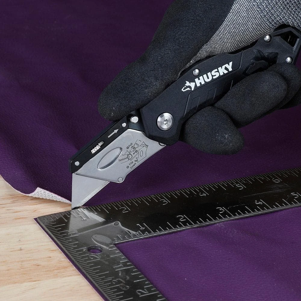 Husky Folding Lock-Back Utility Knife 10 Husky Folding Lock-Back Utility Knife - Image 10