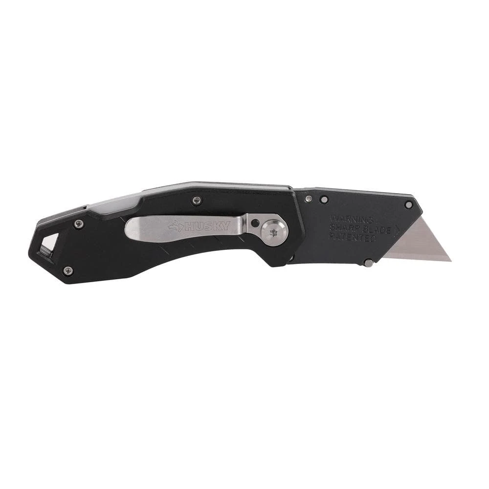Husky Folding Lock-Back Utility Knife 5 Husky Folding Lock-Back Utility Knife - Image 5