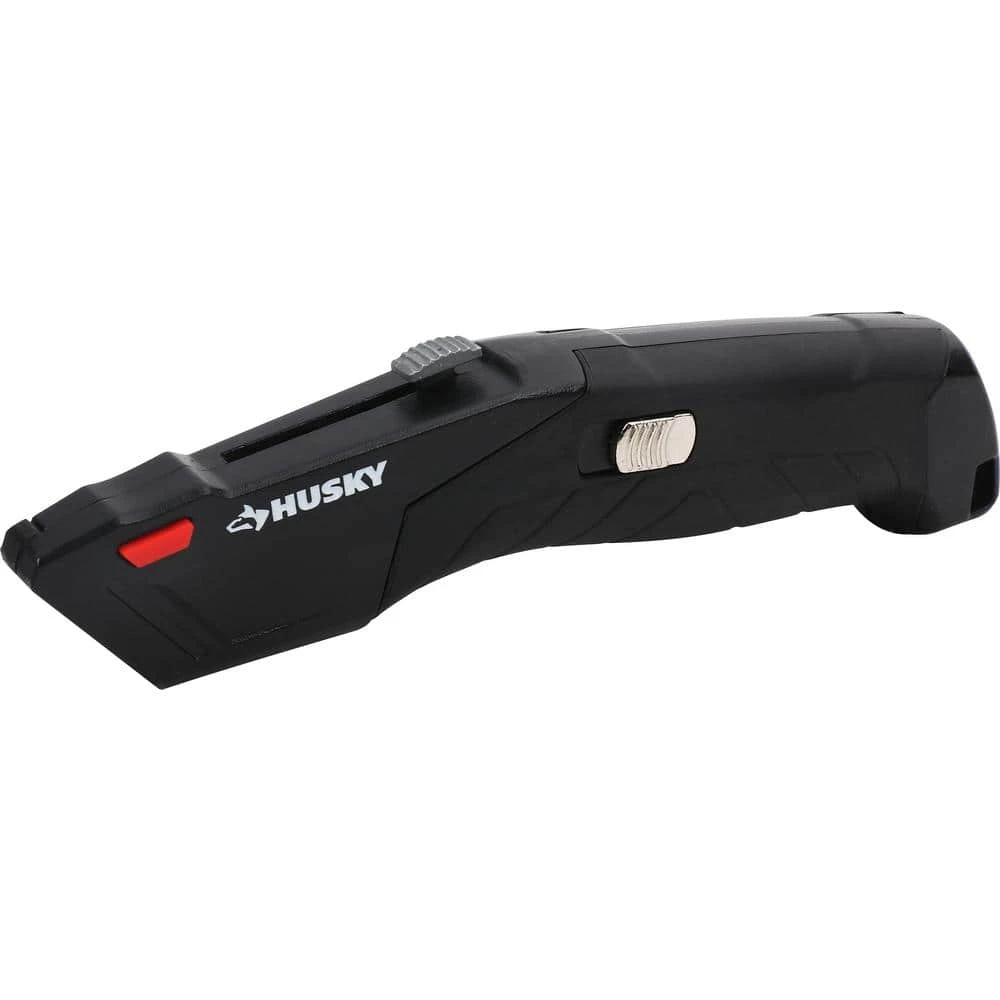 Husky Auto-Loading Retractable Utility Knife 2 Husky Auto-Loading Retractable Utility Knife - Image 2