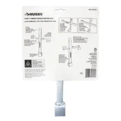 Husky 4-in-1 Combination Water Meter Valve Tool, 10.4 In. Length 9 Husky 4-in-1 Combination Water Meter Valve Tool, 10.4 In. Length -Husky Shop husky water meter keys 410 409 0111 4f 1000