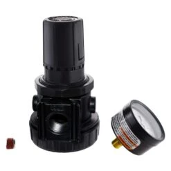 Husky 3/8 In. Regulator With Gauge -Husky Shop husky welding regulators hda70703av 4f 1000