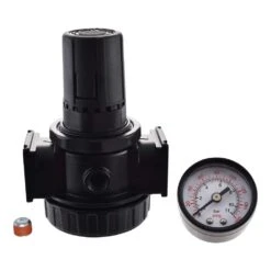 Husky 3/8 In. Regulator With Gauge