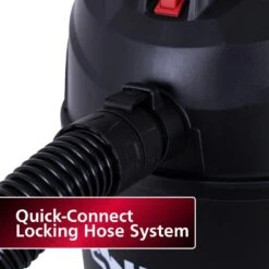Husky 2.5 Gallon 3.0 Peak HP Wet Dry Vac Shop Vacuum With Locking Hose, Wet Filter, Dry Filter, Crevice And Gulper Nozzles 22 Husky 2.5 Gallon 3.0 Peak HP Wet Dry Vac Shop Vacuum With Locking Hose, Wet Filter, Dry Filter, Crevice And Gulper Nozzles -Husky Shop husky wet dry vacuums at18105p 2 1f 1000