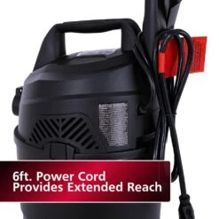Husky 2.5 Gallon 3.0 Peak HP Wet Dry Vac Shop Vacuum With Locking Hose, Wet Filter, Dry Filter, Crevice And Gulper Nozzles 21 Husky 2.5 Gallon 3.0 Peak HP Wet Dry Vac Shop Vacuum With Locking Hose, Wet Filter, Dry Filter, Crevice And Gulper Nozzles -Husky Shop husky wet dry vacuums at18105p 2 4f 1000
