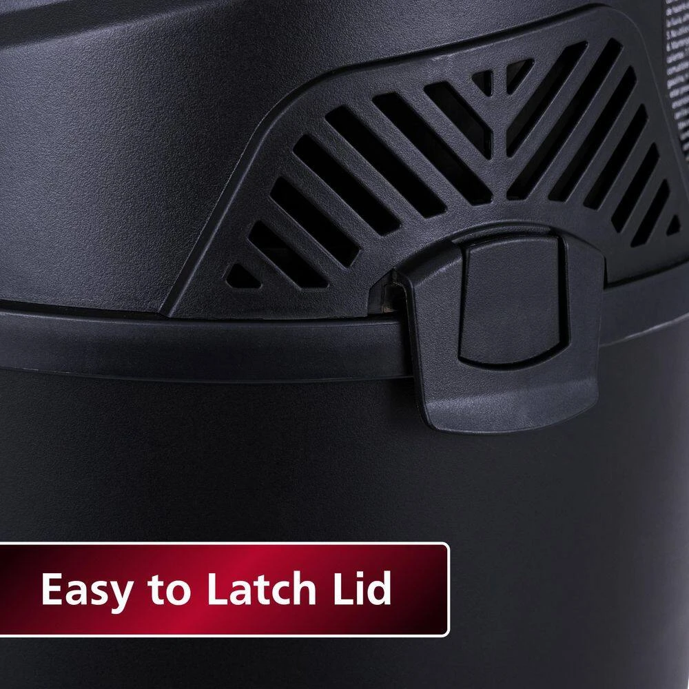 Husky 2.5 Gallon 3.0 Peak HP Wet Dry Vac Shop Vacuum With Locking Hose, Wet Filter, Dry Filter, Crevice And Gulper Nozzles 13 Husky 2.5 Gallon 3.0 Peak HP Wet Dry Vac Shop Vacuum With Locking Hose, Wet Filter, Dry Filter, Crevice And Gulper Nozzles - Image 13