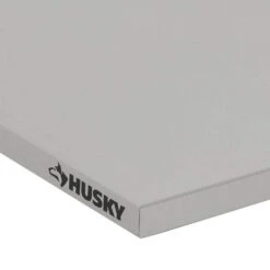 Husky 48 In. W X 18 In. D Stainless Steel Work Surface For Garage Storage System 6 Husky 48 In. W X 18 In. D Stainless Steel Work Surface For Garage Storage System -Husky Shop husky workbench tops g4800ss us a0 1000