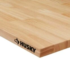 Husky 96 In. W X 23 In. D Wood Work Surface For Extra Wide Heavy Duty Steel Storage System -Husky Shop husky workbench tops htc1000015 40 1000