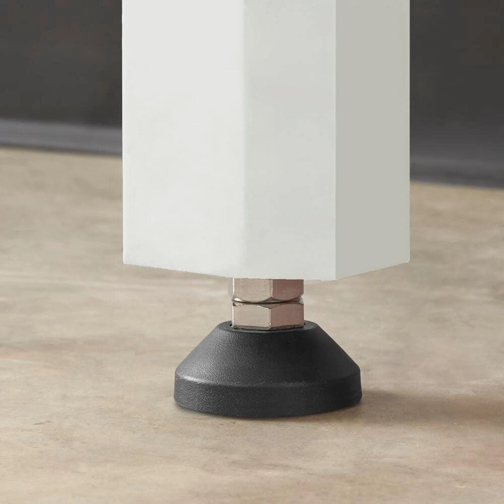 Husky Ready-To-Assemble 48 In. W X 20 In. D Solid Wood Top Workbench In White 5 Husky Ready-To-Assemble 48 In. W X 20 In. D Solid Wood Top Workbench In White - Image 5