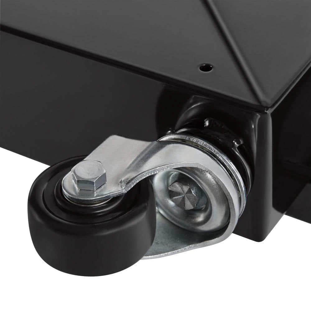 Husky Ready-To-Assemble 6 Ft. Folding Adjustable Height Solid Wood Top Workbench In Black 5 Husky Ready-To-Assemble 6 Ft. Folding Adjustable Height Solid Wood Top Workbench In Black - Image 5