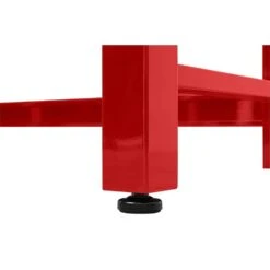 Husky Ready To Assemble 72 In. W X 24 In. D Adjustable Height Red Workbench With Solid Wood Top -Husky Shop husky workbenches g7200sr us 4f 1000