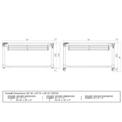 Husky 52 In. W X 24 In. D 2-Drawer Adjustable Height Blaxk Work Table With Solid Wood Top 27 Husky 52 In. W X 24 In. D 2-Drawer Adjustable Height Blaxk Work Table With Solid Wood Top -Husky Shop husky workbenches holt5202b12 d4 1000
