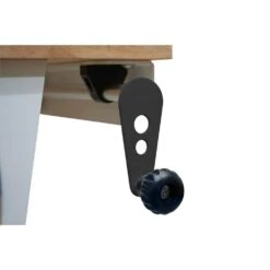 Husky 72 In. W X 24 In. D 2-Drawer Adjustable Height White Worktable With Solid Wood Top -Husky Shop husky workbenches holt7202bj2 76 1000