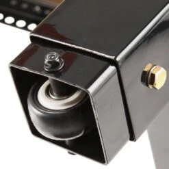 Husky Ready-To-Assemble 72 In. W X 24 In. D Folding Adjustable Height Solid Wood Top Workbench In Black -Husky Shop husky workbenches wsh72fwb 4f 1000