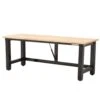Husky Ready-To-Assemble 72 In. W X 24 In. D Folding Adjustable Height Solid Wood Top Workbench In Black 24 Husky Ready-To-Assemble 72 In. W X 24 In. D Folding Adjustable Height Solid Wood Top Workbench In Black -Husky Shop husky workbenches wsh72fwb 64 1000