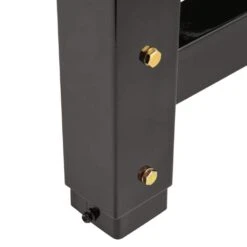 Husky Ready-To-Assemble 72 In. W X 24 In. D Folding Adjustable Height Solid Wood Top Workbench In Black -Husky Shop husky workbenches wsh72fwb c3 1000