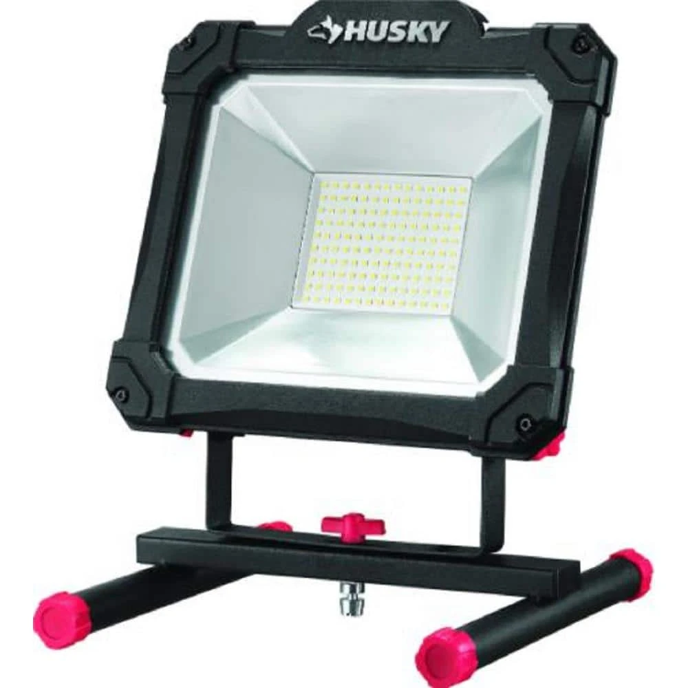 Husky 8000-Lumens LED Portable Work Light 1 Husky 8000-Lumens LED Portable Work Light