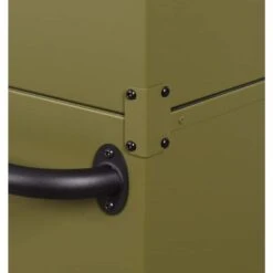 Husky Heavy Duty 52 In. W 15-Drawer Matte Army Green Rolling Tool Chest Combo -Husky Shop matte army green husky tool chest combos h52ch6tr9hdv4ar 4f 1000