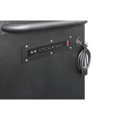 Husky 61 In. W X 26 In. D Heavy Duty 10-Drawer 1-Door Mobile Workbench With Hardwood Top, Pegboard And Shelf In Matte Black -Husky Shop matte black husky mobile workbenches hotc6110bb1m fa 1000