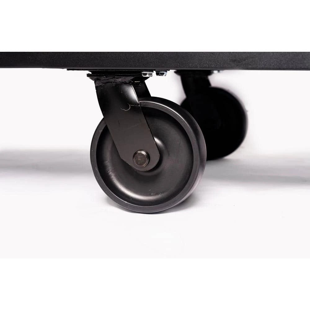 Husky 84 In. W X 24 In. D 9-Drawer Heavy-Duty Mobile Workbench With Stainless Steel Top In Matte Black 14 Husky 84 In. W X 24 In. D 9-Drawer Heavy-Duty Mobile Workbench With Stainless Steel Top In Matte Black - Image 14